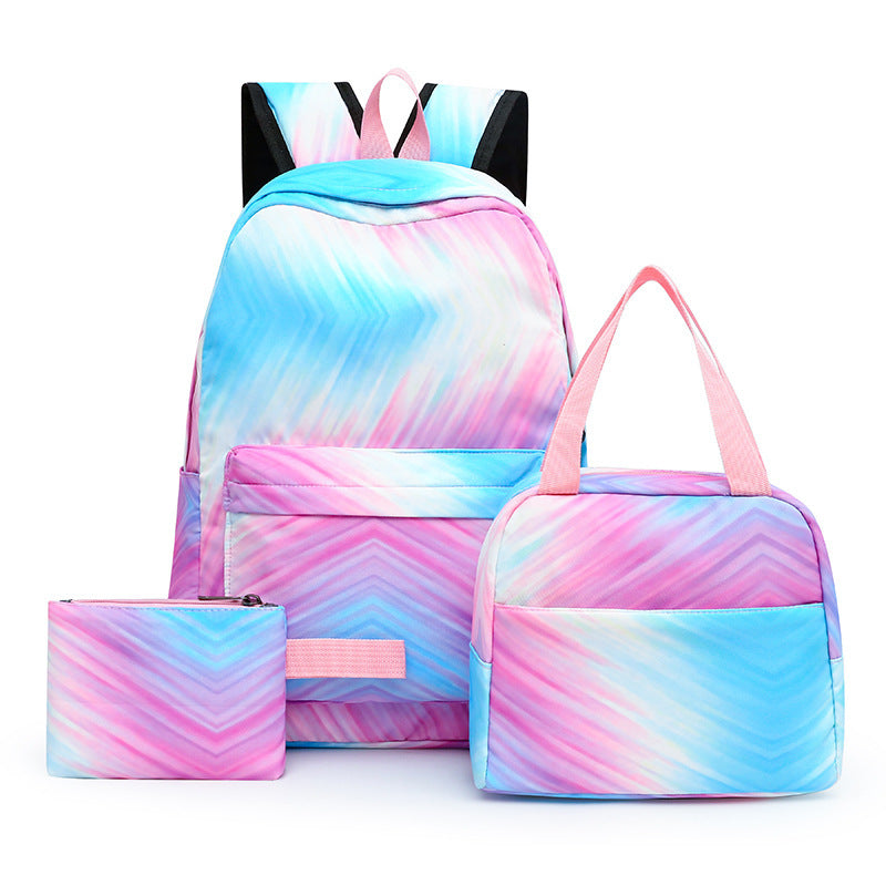 3-teiliges Schulrucksack-Set "Sternenhimmel" – Bild 2 | LuxeStyle