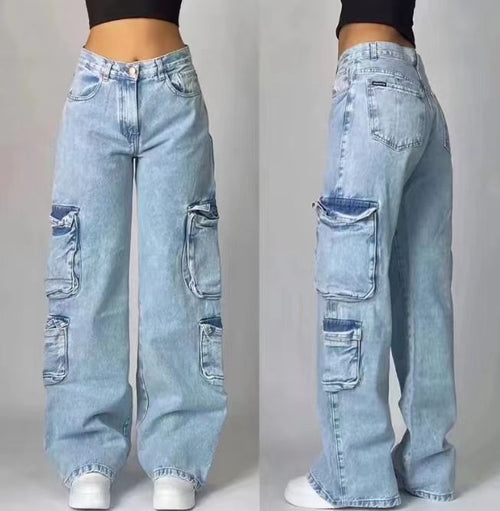 Amerikanische Arbeitshose in Jeans – Bild 1 | LuxeStyle