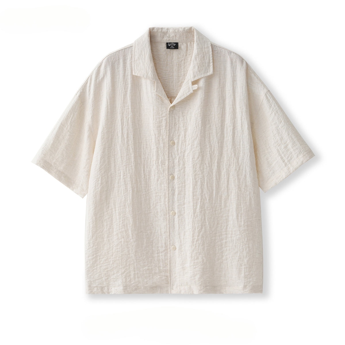 Lässiger Herren-Lapelle-Cardigan, Sommerleicht aus Leinen