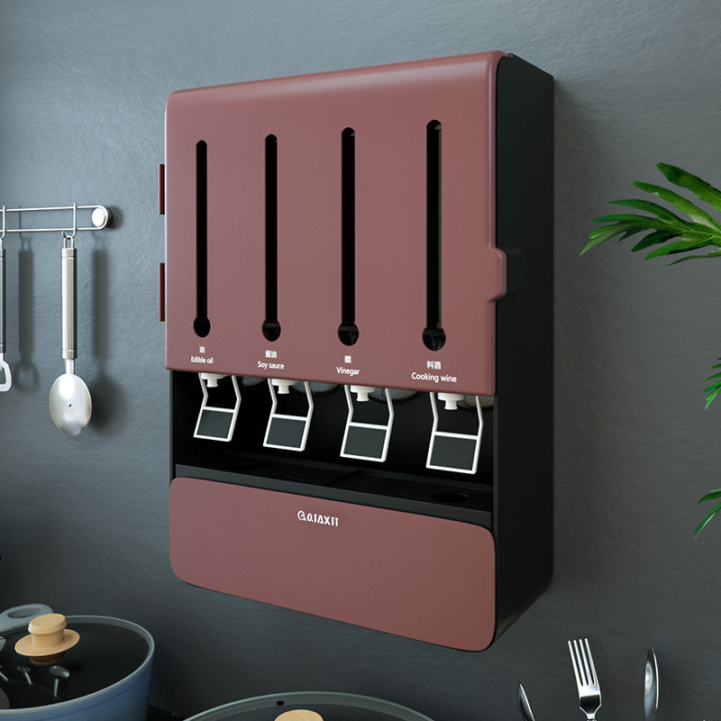Wand-Gewürzbox, multifunktional, ohne Bohren – Bild 6 | LuxeStyle