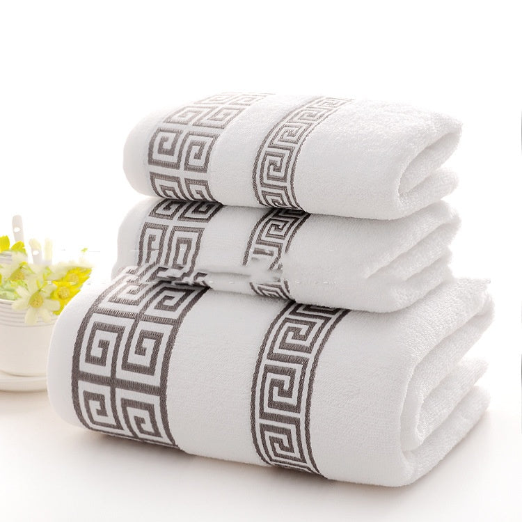 Dickes Badehandtuch-Set