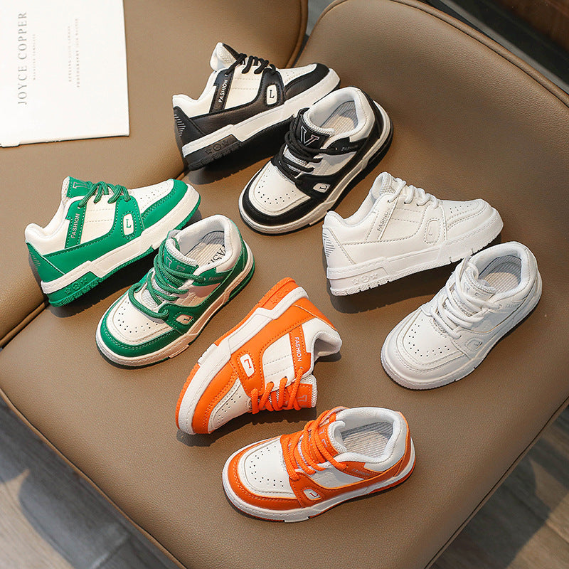 Mädchen Retro Schnürschuhe mit Plateau