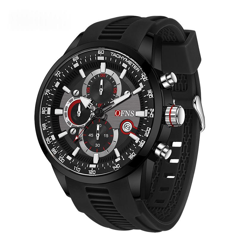 Quarz-Uhr mit Dreihand-Chronograph, 13 mm – Bild 7 | LuxeStyle