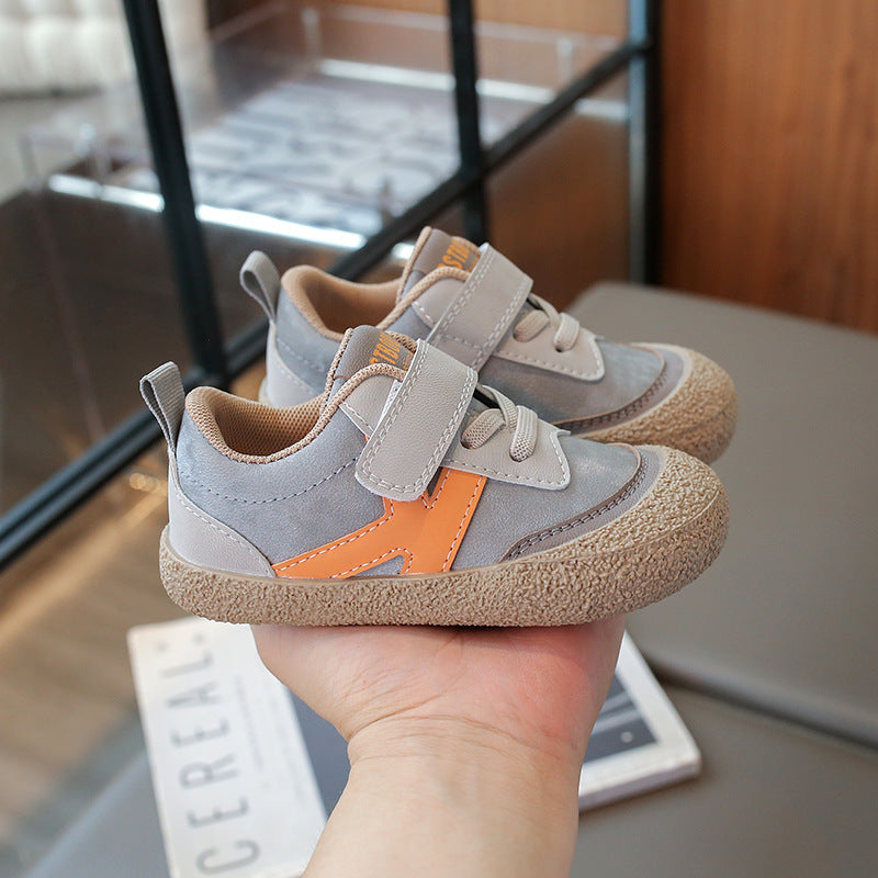 Kinder-Sneakers mit Klettverschluss