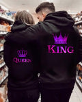 KING QUEEN Couple Hoodie