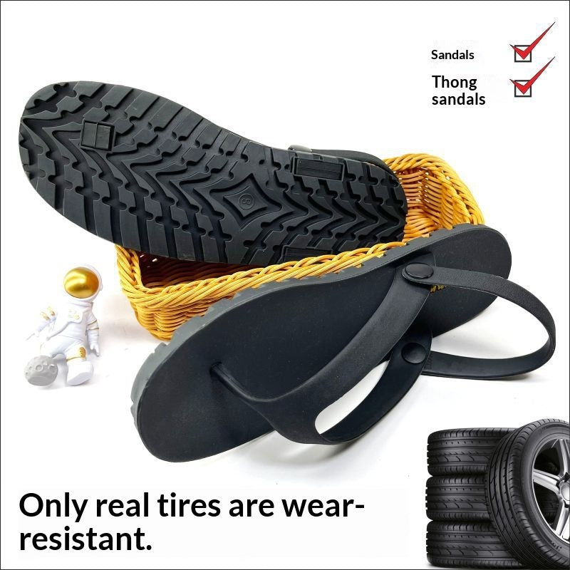 Thai Herren Sandalen aus recyceltem Reifengummi