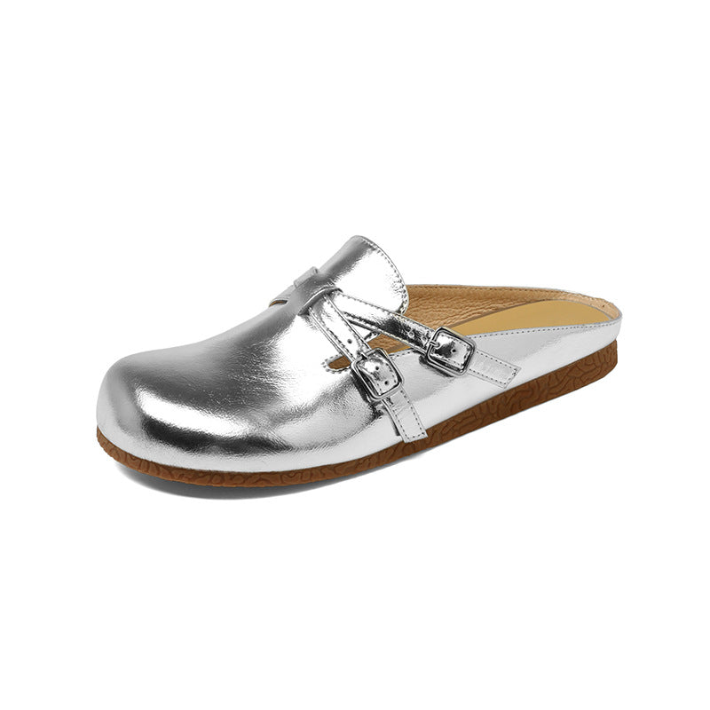 Bequeme Riemchen-Sandale aus Leder – Bild 21 | LuxeStyle