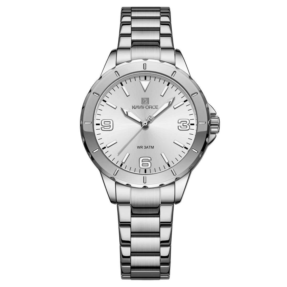 Wasserdichte Armbanduhr mit Edelstahlband – Bild 3 | LuxeStyle