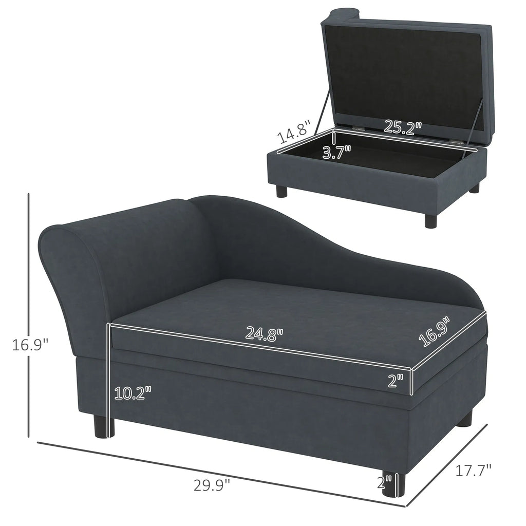 Haustier Sofa mit Stauraum