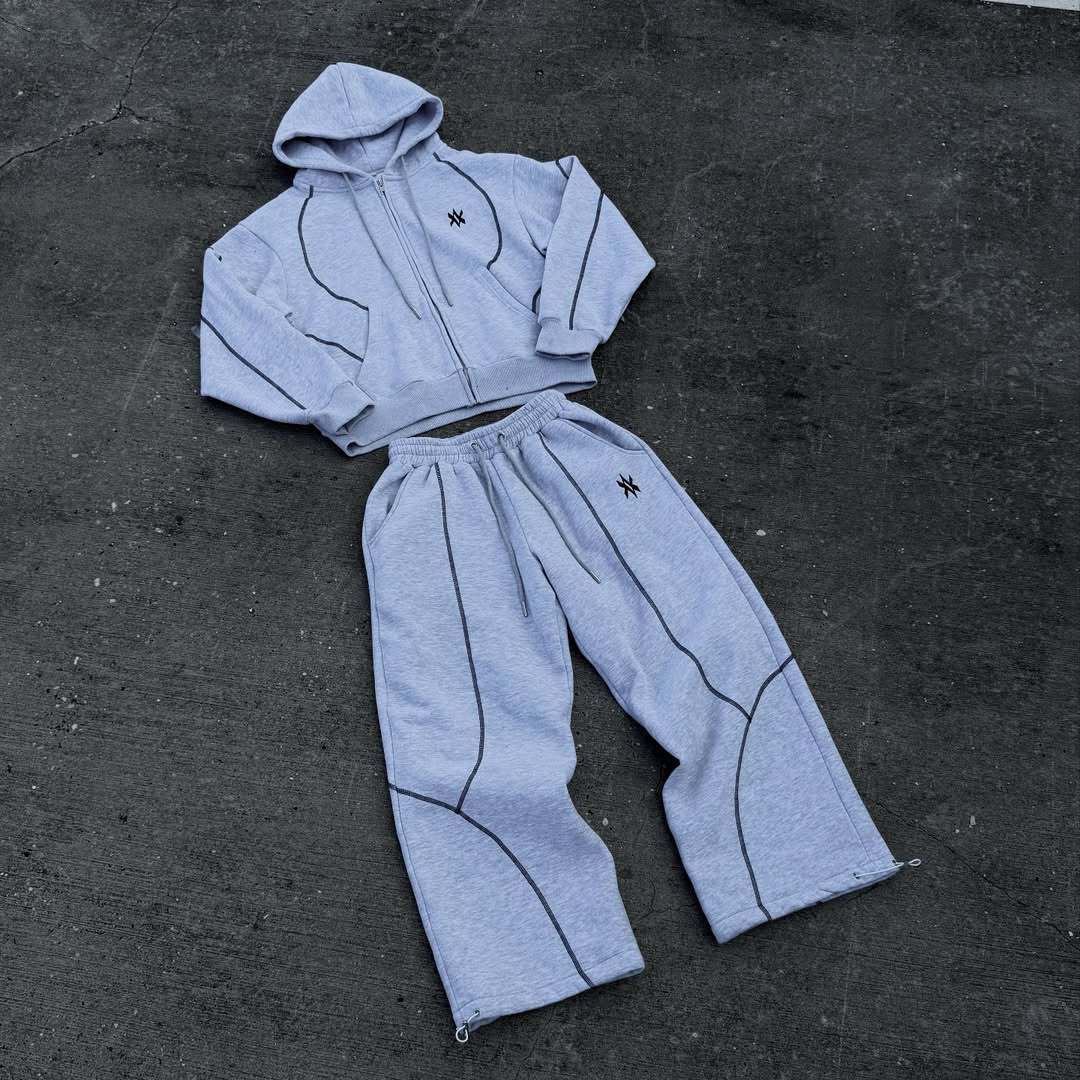 Hoodie & Jogginghose Set im Partnerlook