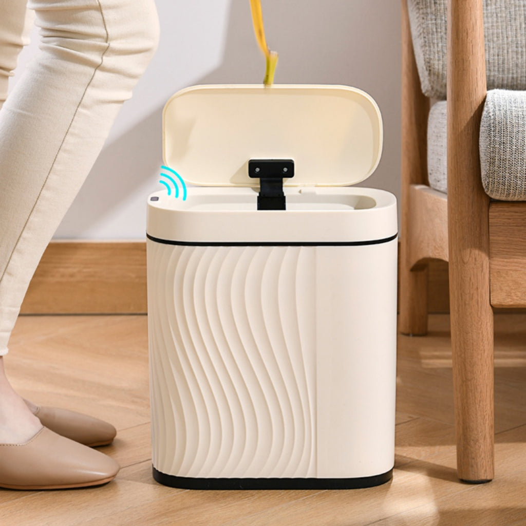 Intelligenter Müllbehälter 8 L, zylindrisch – Bild 5 | LuxeStyle
