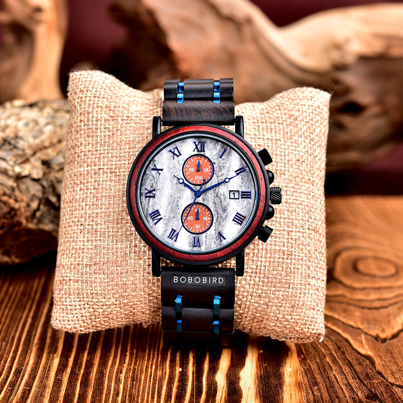 Holz-Armbanduhr Unisex
