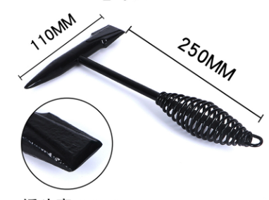 Federgriff-Schlackenhammer aus Karbonstahl – Bild 6 | LuxeStyle