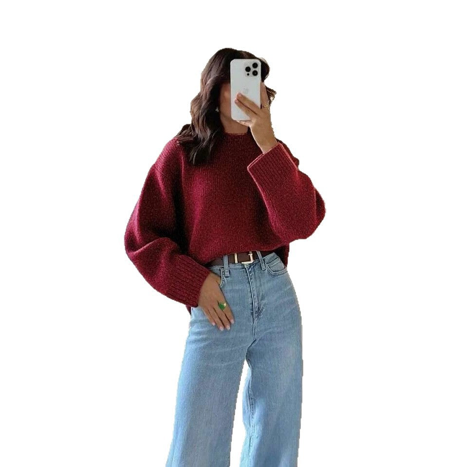 Kuscheliger Strickpullover im Korean Style
