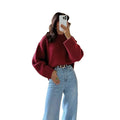 Kuscheliger Strickpullover im Korean Style – Bild 1 | LuxeStyle