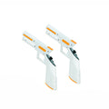 Griffhalter-Set für Virtual-Shooting, orange-weiss | LuxeStyle