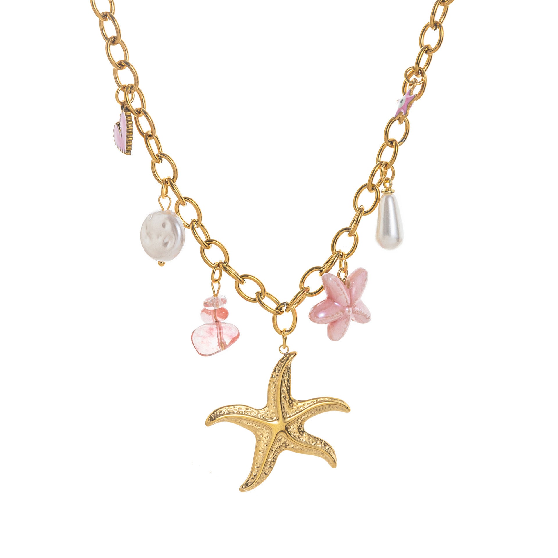 Farbveredeltes Edelstahl-Halsband