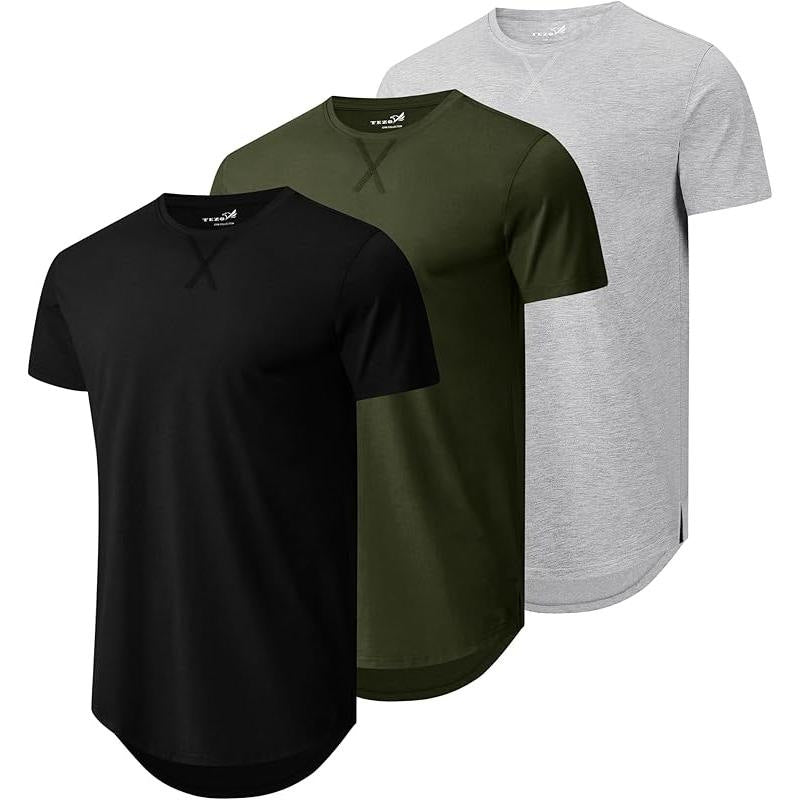 Lässiges Kurzarm-Shirt aus Baumwoll-Mix