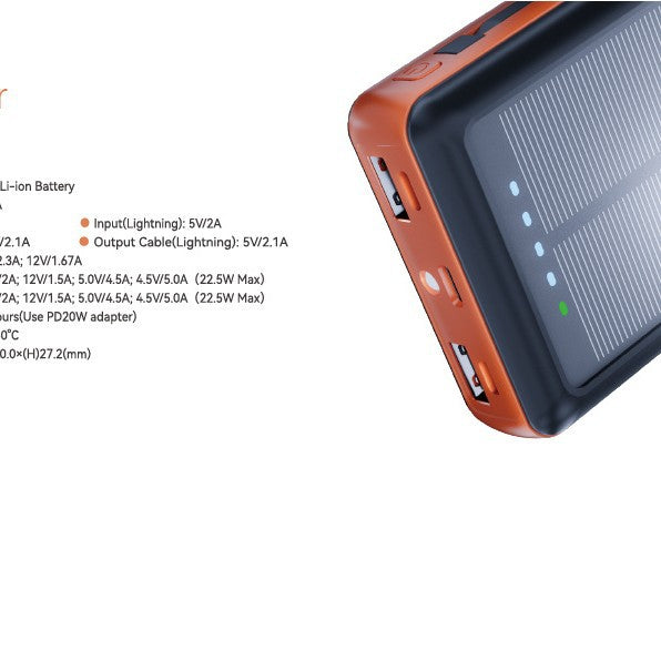 Solar Powerbank 20'000 mAh