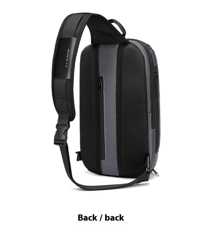Mechanischer Schulterrucksack für Männer – Bild 11 | LuxeStyle