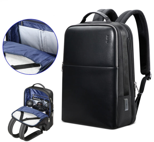 Reiserucksack 43,5×16×29 cm – Black – Bild 3 | LuxeStyle