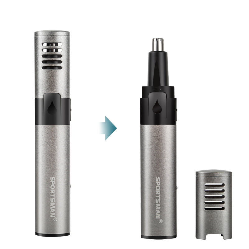 USB Nasenhaartrimmer aus Aluminium – Bild 4 | LuxeStyle