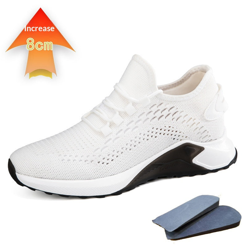 Herren Mesh Sportschuhe mit integrierter Erhöhung