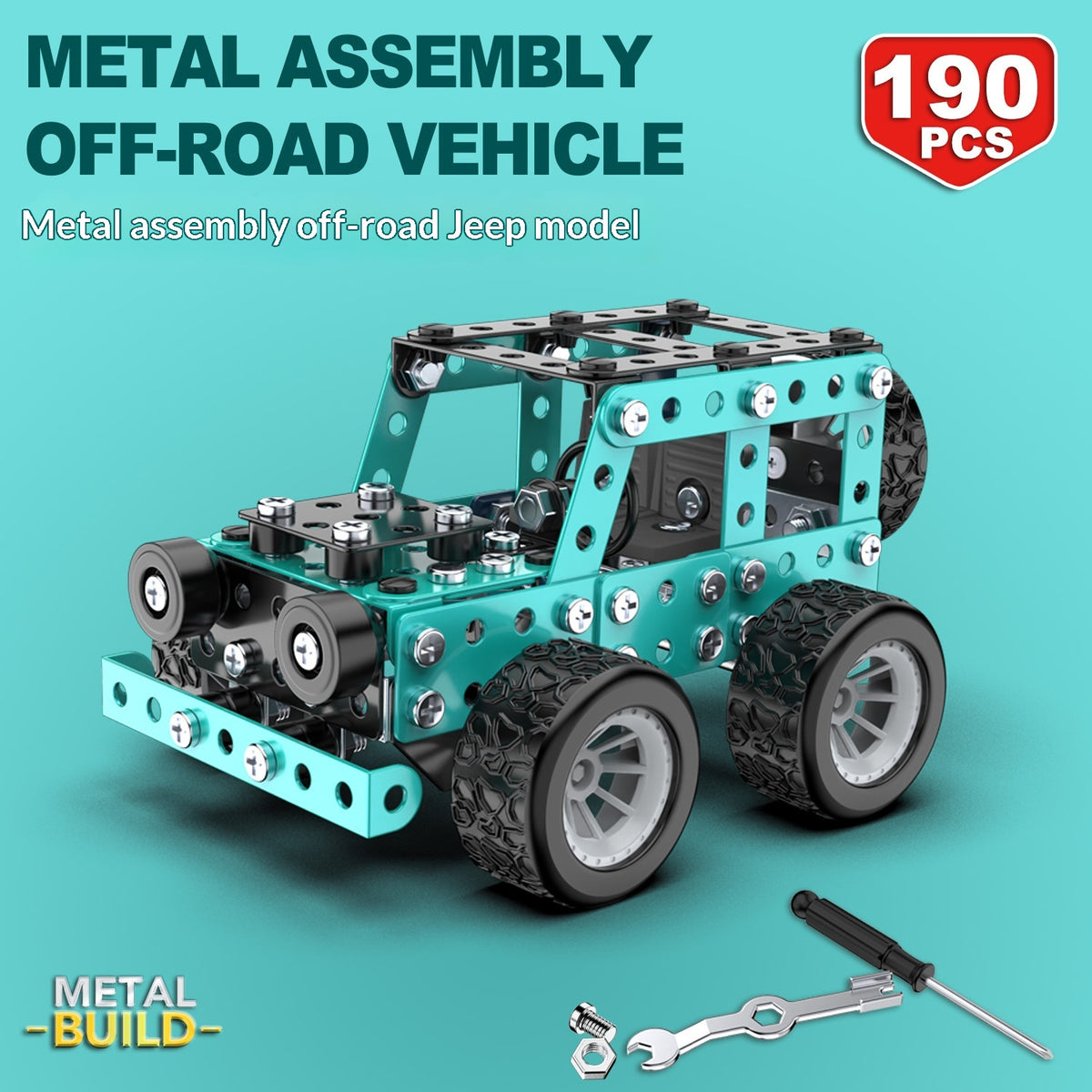 Metall-Geländewagen zum Zusammenbauen – Bild 2 | LuxeStyle