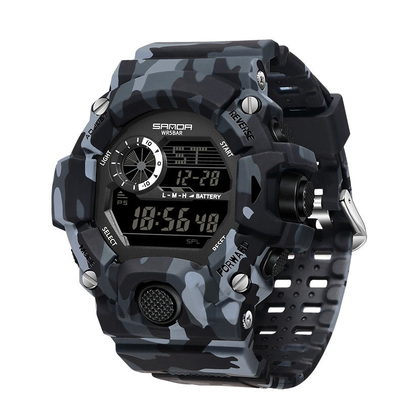 Multifunktionale Camouflage Sportuhr