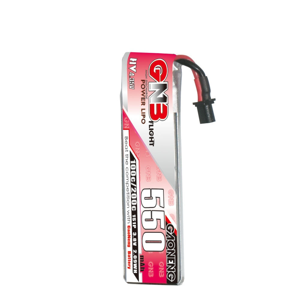 GNB High Energy 550MAH 1S 3.8V LiPo Akku A30 Stecker