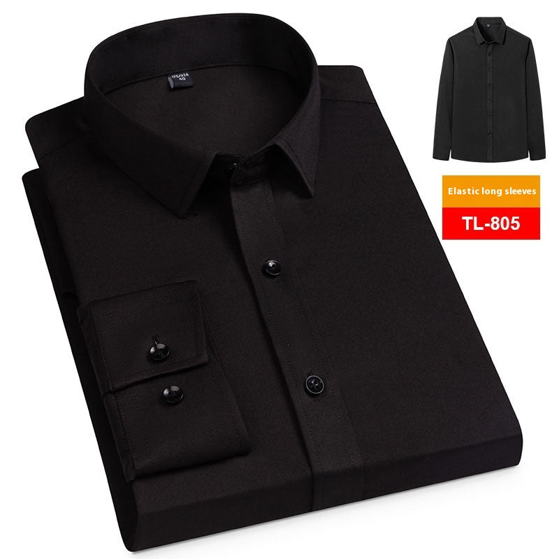 Männerlangarm-Poloshirt ohne Taschen – Bild 18 | LuxeStyle