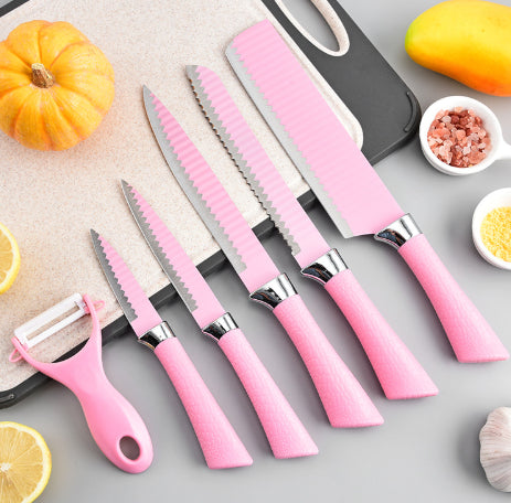 Messer- und Scheren-Set aus Edelstahl