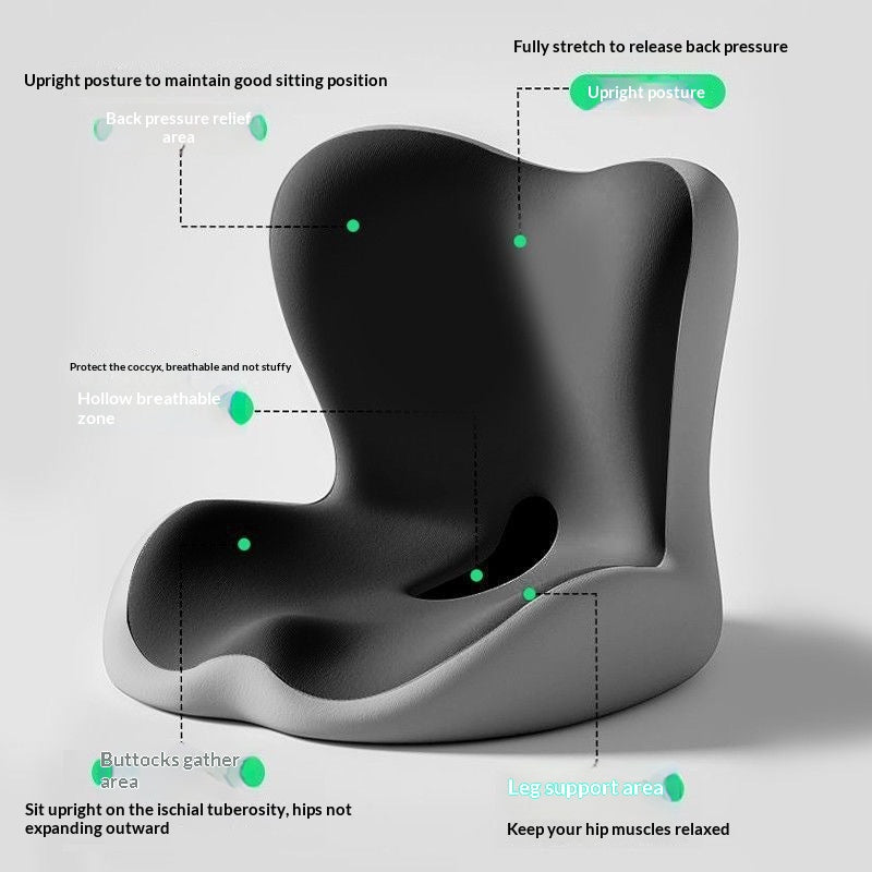 Memory Foam Sitz- und Rückenkissen – Ansicht 2