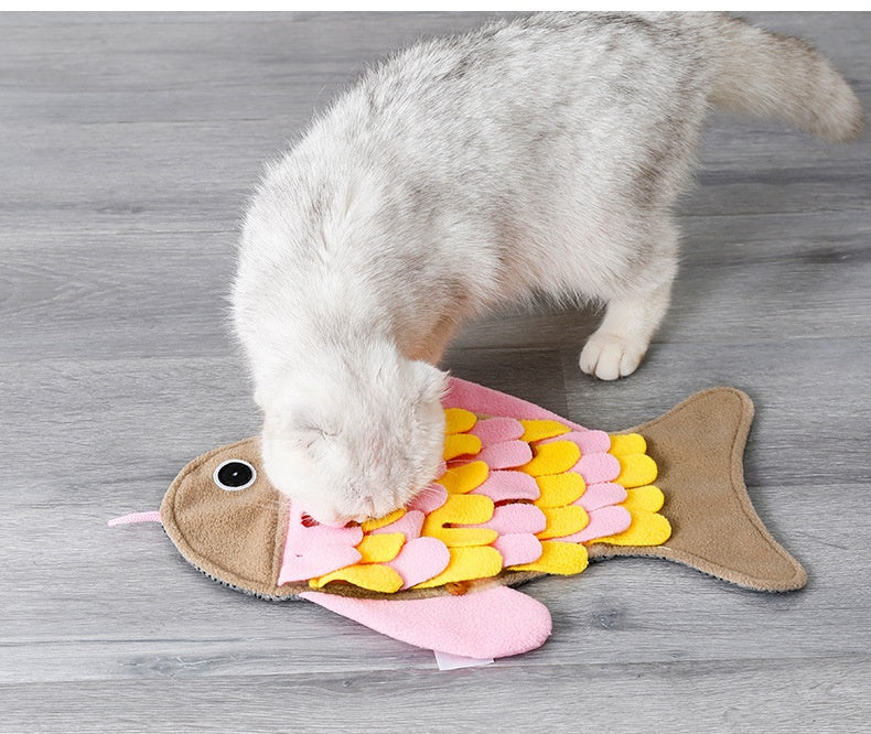 Fischförmige Schnüffeldecke für Katzen – Bild 4 | LuxeStyle