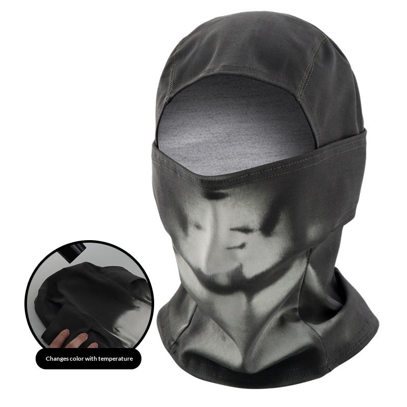 Farbwechsel-Sturmhaube für Outdoor-Cycling