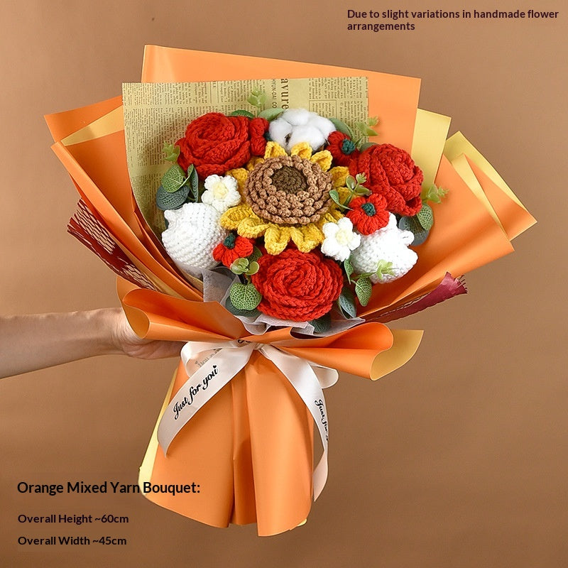 Gestrickter Blumenstrauss | LuxeStyle