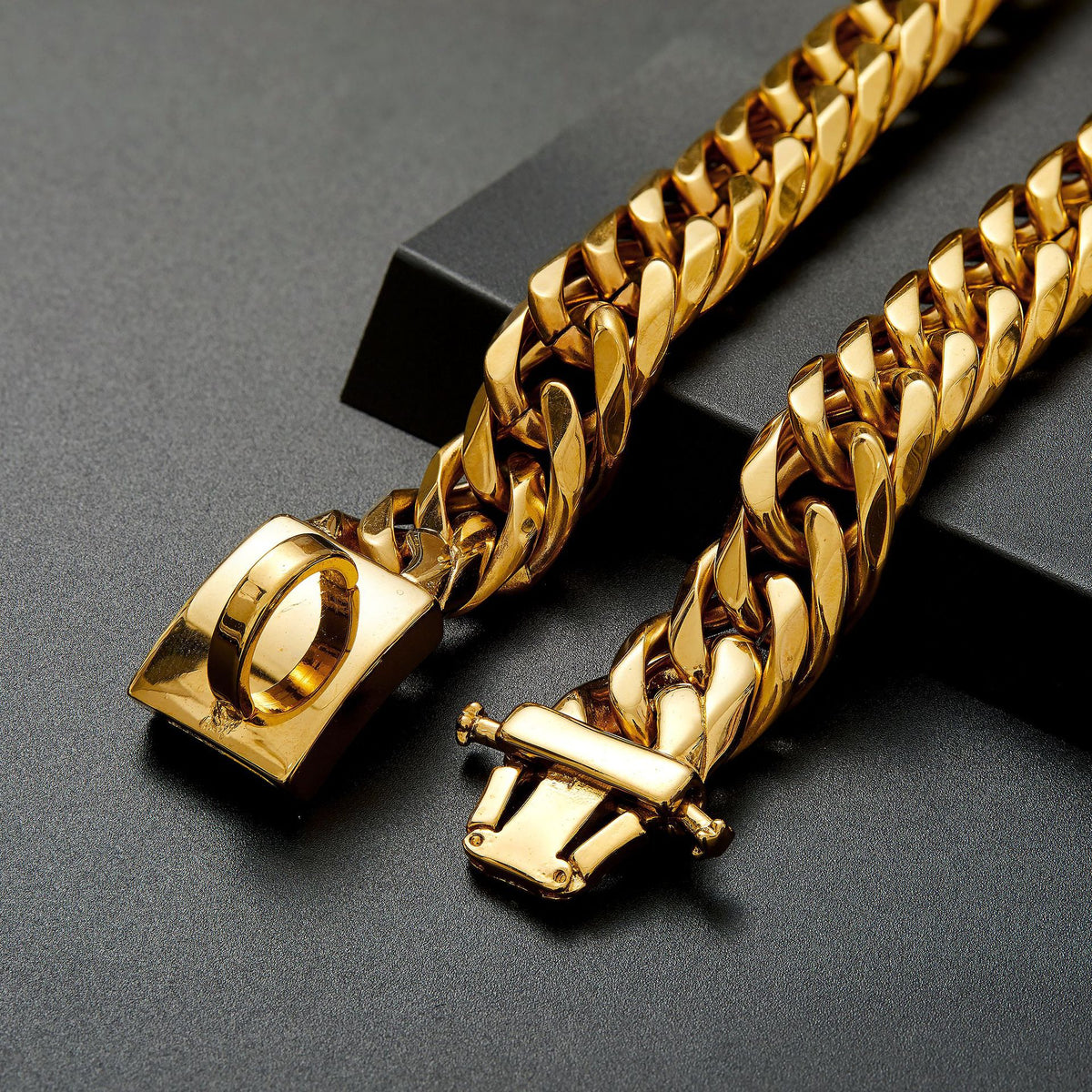 Halskette für Hunde aus Titanstahl, 16mm – Bild 1 | LuxeStyle