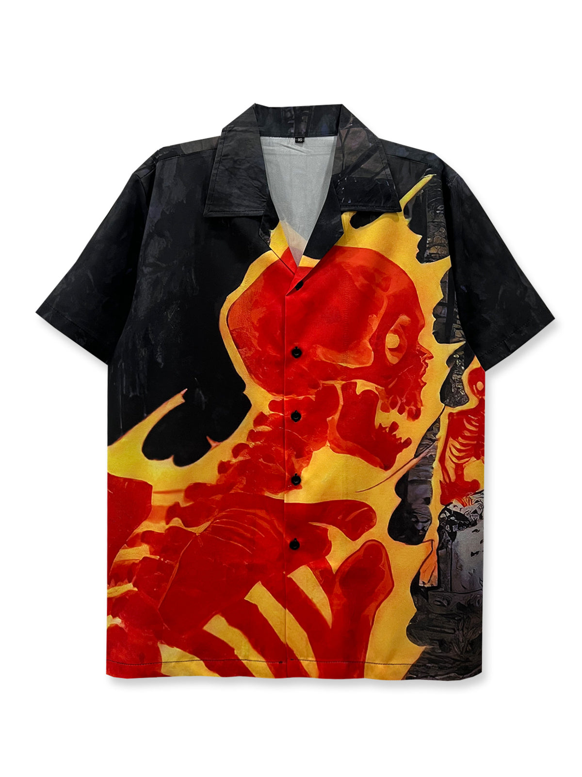Loose Herren Kurzarmhemd mit Blumenprint – Bild 6 | LuxeStyle