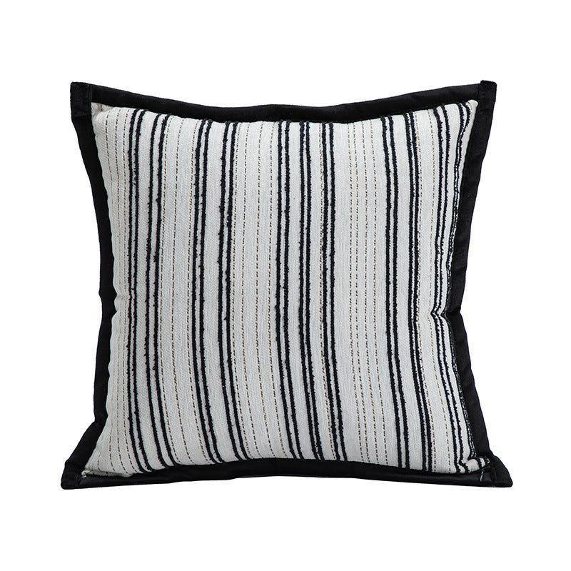 Gestreifter Jacquard-Kissenbezug – Bild 6 | LuxeStyle