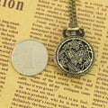 Retro-Halskettenuhr mit Klappdeckel | LuxeStyle