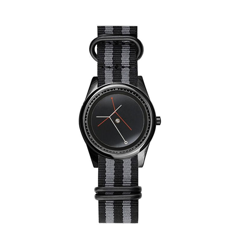 Jugendvoll Studentenuhr mit Canvas Armband