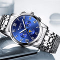 Herren Business Quarzuhr mit Nachtlicht | LuxeStyle