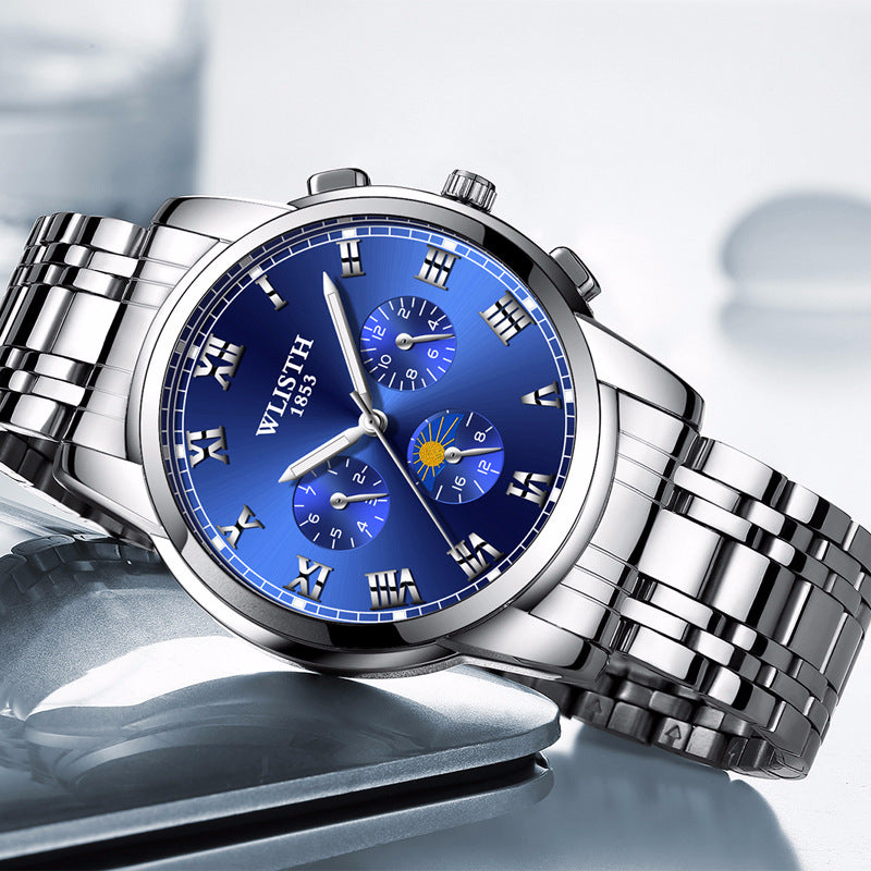 Herren Business Quarzuhr mit Nachtlicht | LuxeStyle
