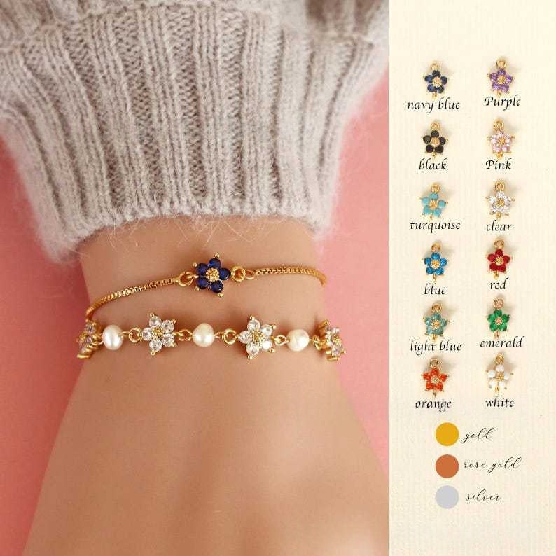 Geburtstagsstein Armband