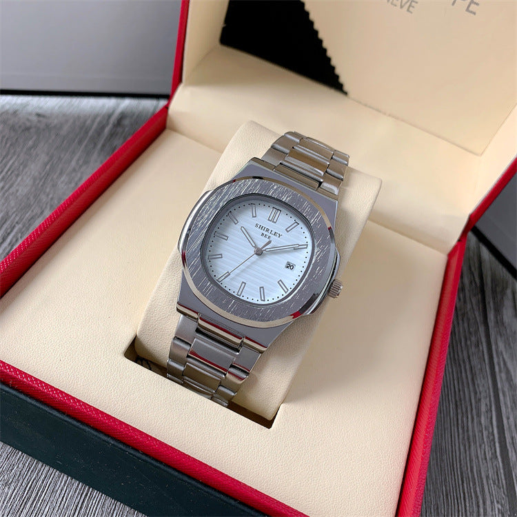 Herren-Quarzuhr im Nautilus-Stil – Bild 2 | LuxeStyle