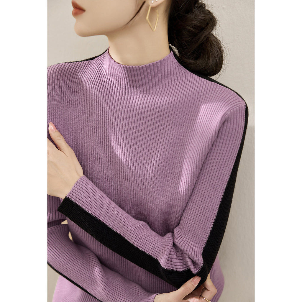 Wollpullover mit Rollkragen, wendbar – Ansicht 6