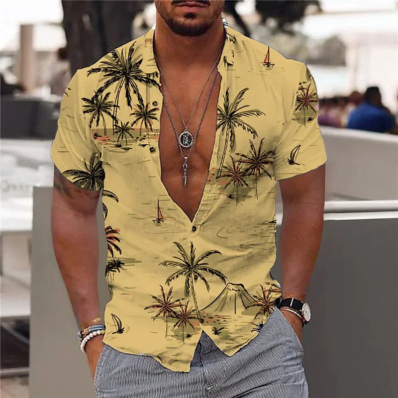 Hawaiihemd für Herren – Bild 7 | LuxeStyle