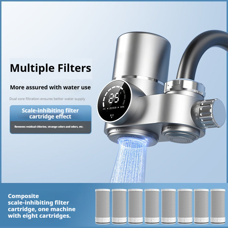 Smarter Wasserfilter für den Wasserhahn