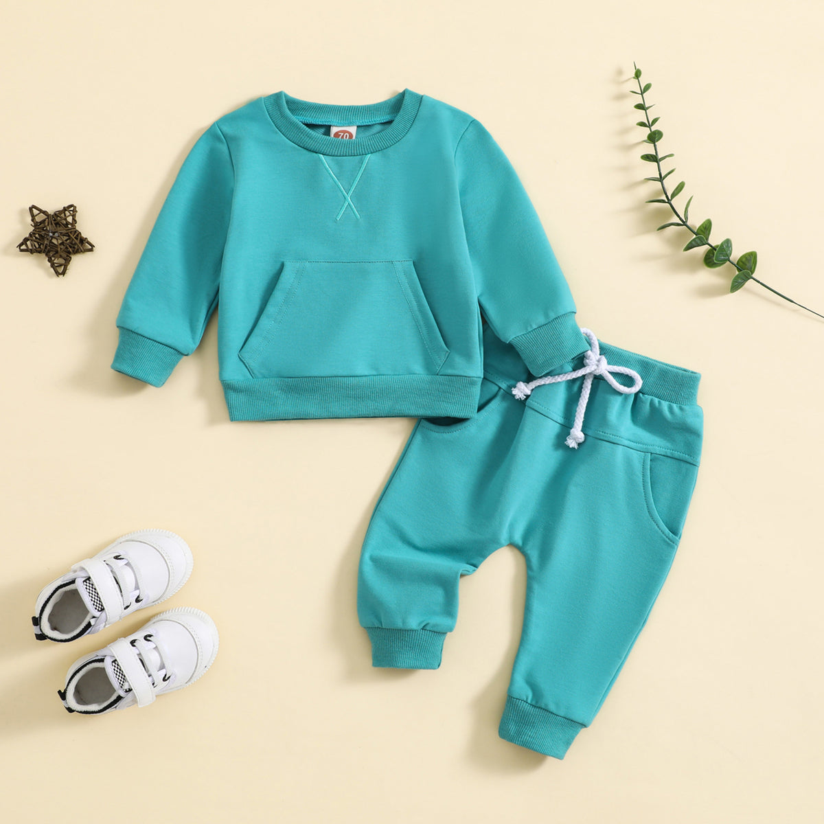 Kleines Set: Pullover und Hose für Babys – Bild 4 | LuxeStyle
