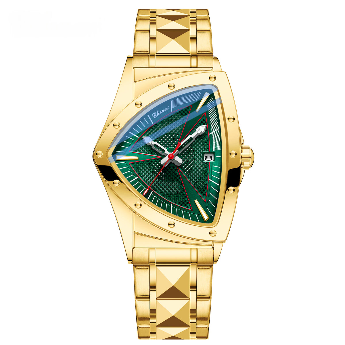 Herren-Armbanduhr mit Stahlband und Quarzwerk – Bild 9 | LuxeStyle